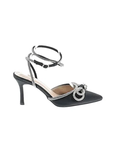 Pre-owned Unbranded Heels In Black