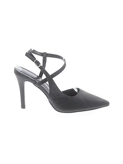 Pre-owned Unbranded Heels In Black