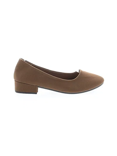 Pre-owned Unbranded Heels In Brown