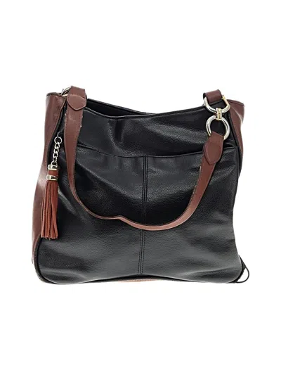 Pre-owned Unbranded Hobo Bag In Black