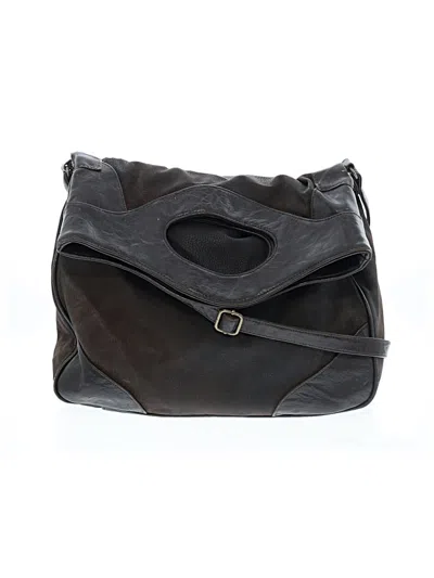 Pre-owned Unbranded Hobo Bag In Black