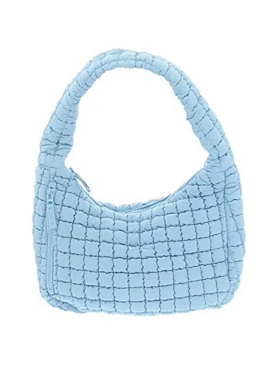 Pre-owned Unbranded Hobo Bag In Blue