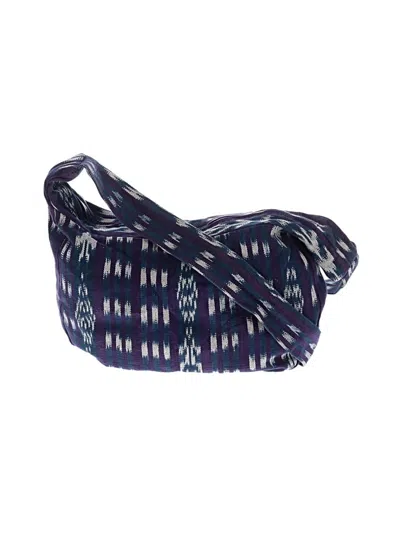 Pre-owned Unbranded Hobo Bag In Blue