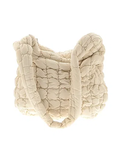 Pre-owned Unbranded Hobo Bag In Ivory