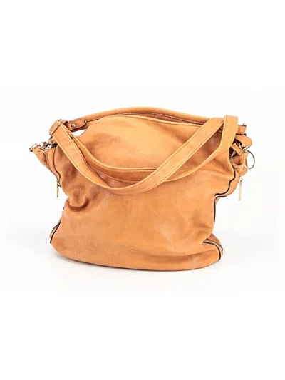 Pre-owned Unbranded Hobo Bag In Tan