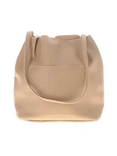 Pre-owned Unbranded Hobo Bag In Tan
