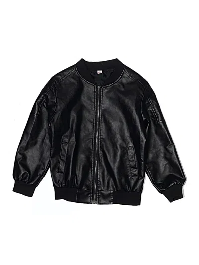 Pre-owned Unbranded Kids' Jacket In Black