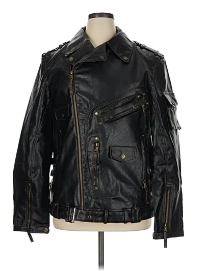 Pre-owned Unbranded Jacket In Black