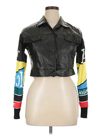 Pre-owned Unbranded Jacket In Black