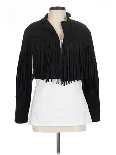 Pre-owned Unbranded Jacket In Black