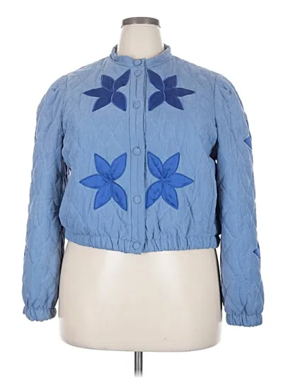 Pre-owned Unbranded Jacket In Blue