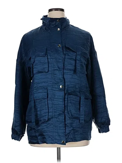 Pre-owned Unbranded Jacket In Blue