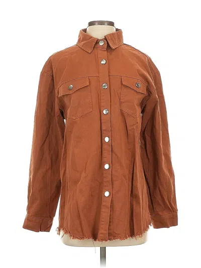 Pre-owned Unbranded Jacket In Brown