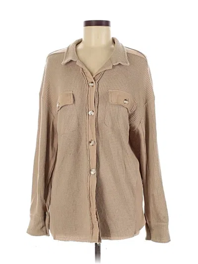 Pre-owned Unbranded Jacket In Brown