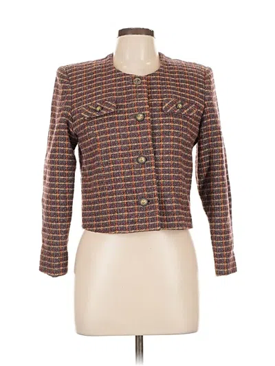 Pre-owned Unbranded Jacket In Brown