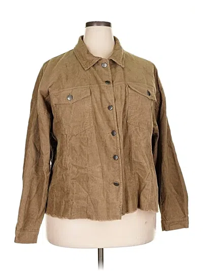 Pre-owned Unbranded Jacket In Brown