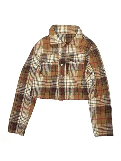 Pre-owned Unbranded Kids' Jacket In Brown