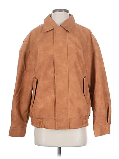 Pre-owned Unbranded Jacket In Brown