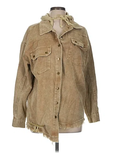 Pre-owned Unbranded Jacket In Brown