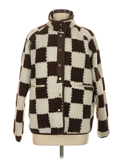Pre-owned Unbranded Jacket In Brown