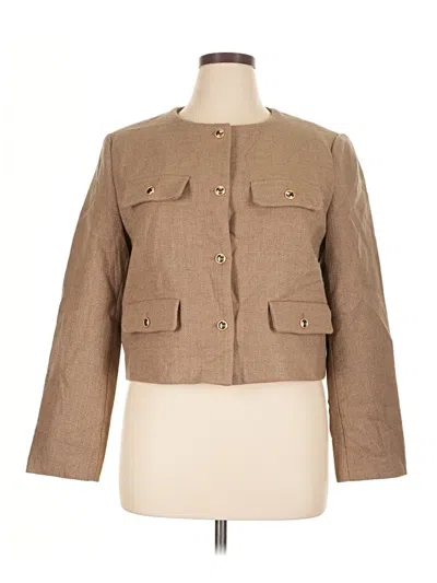 Pre-owned Unbranded Jacket In Brown