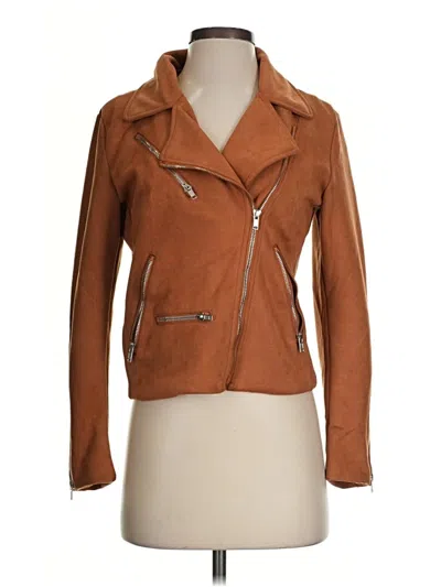 Pre-owned Unbranded Jacket In Brown