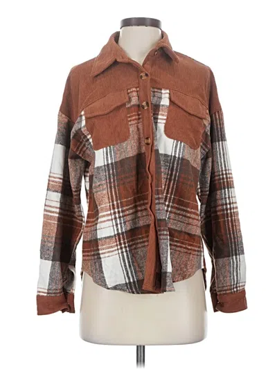 Pre-owned Unbranded Jacket In Brown