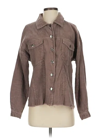Pre-owned Unbranded Jacket In Brown