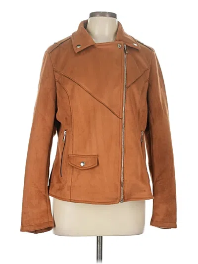 Pre-owned Unbranded Jacket In Brown