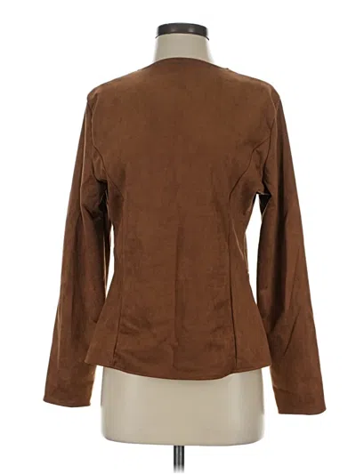 Pre-owned Unbranded Jacket In Brown