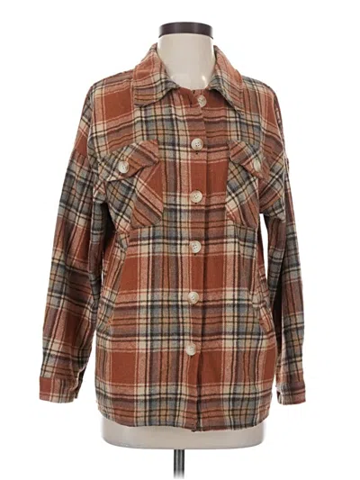 Pre-owned Unbranded Jacket In Brown