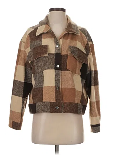 Pre-owned Unbranded Jacket In Brown