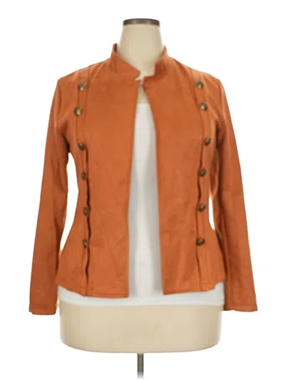 Pre-owned Unbranded Jacket In Brown