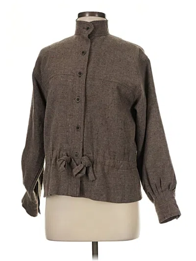 Pre-owned Unbranded Jacket In Brown