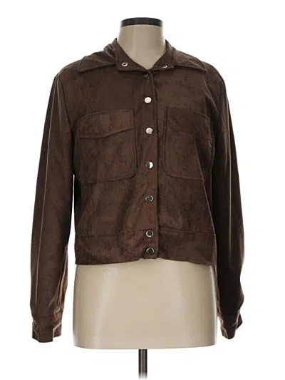 Pre-owned Unbranded Jacket In Brown