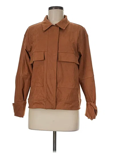 Pre-owned Unbranded Jacket In Brown
