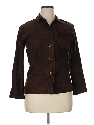 Pre-owned Unbranded Jacket In Brown
