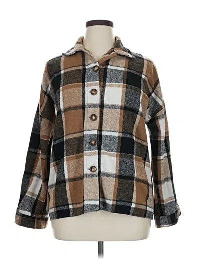 Pre-owned Unbranded Jacket In Brown