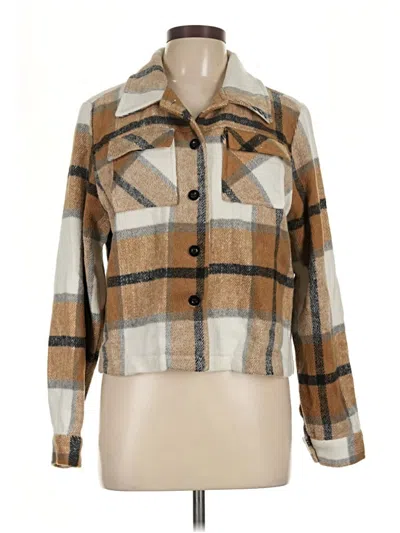Pre-owned Unbranded Jacket In Brown