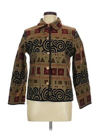 Pre-owned Unbranded Jacket In Brown