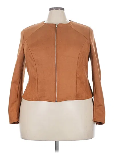 Pre-owned Unbranded Jacket In Brown