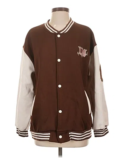 Pre-owned Unbranded Jacket In Brown