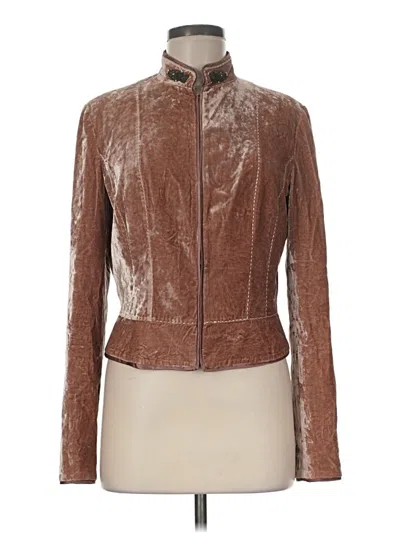 Pre-owned Unbranded Jacket In Brown