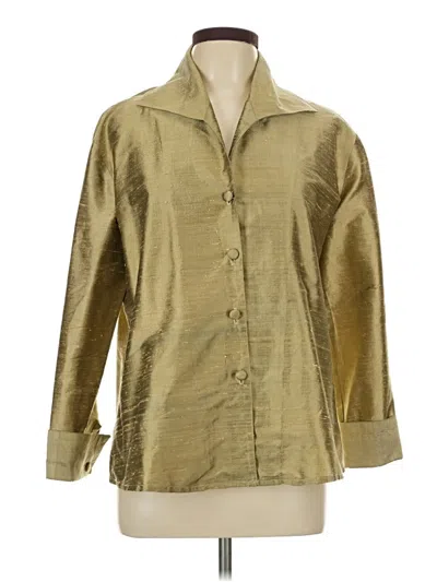 Pre-owned Unbranded Jacket In Gold