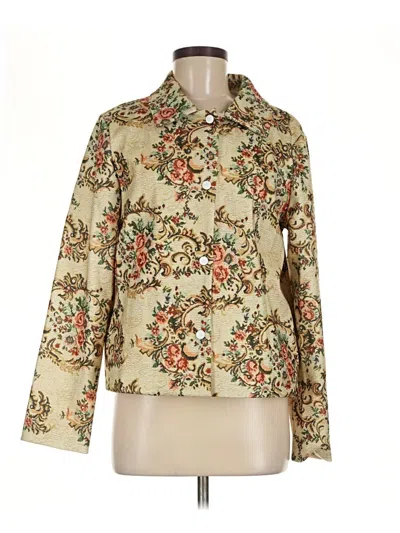 Pre-owned Unbranded Jacket In Gold
