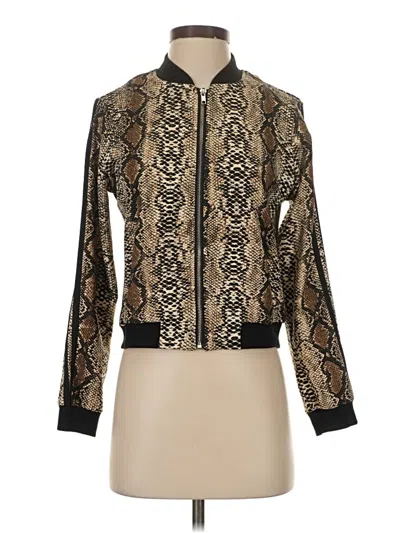 Pre-owned Unbranded Jacket In Gold