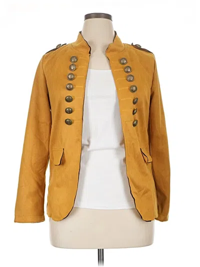 Pre-owned Unbranded Jacket In Gold