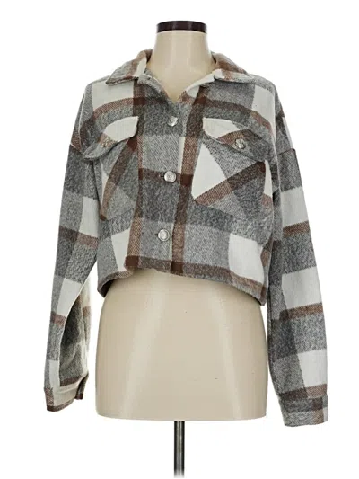 Pre-owned Unbranded Jacket In Gray