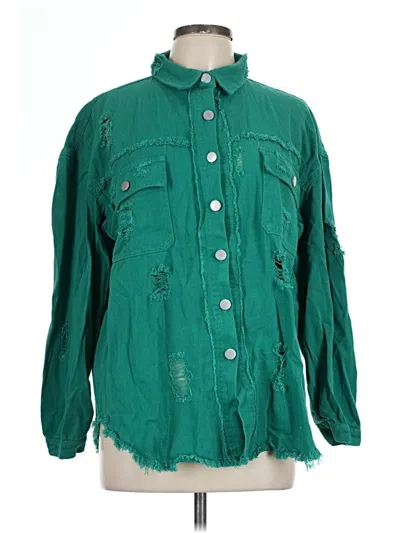Pre-owned Unbranded Jacket In Green