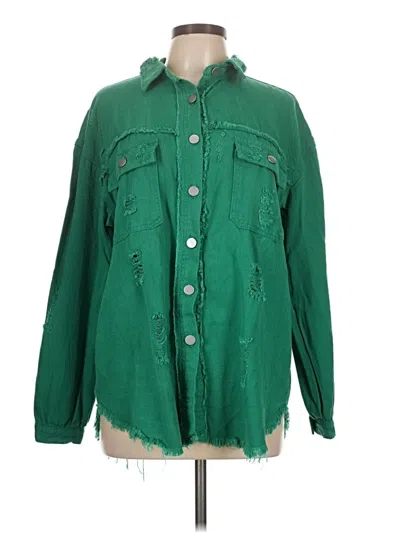 Pre-owned Unbranded Jacket In Green